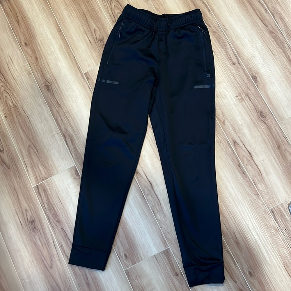 Etonic Black Joggers Men’s Size Small with Zip Pockets